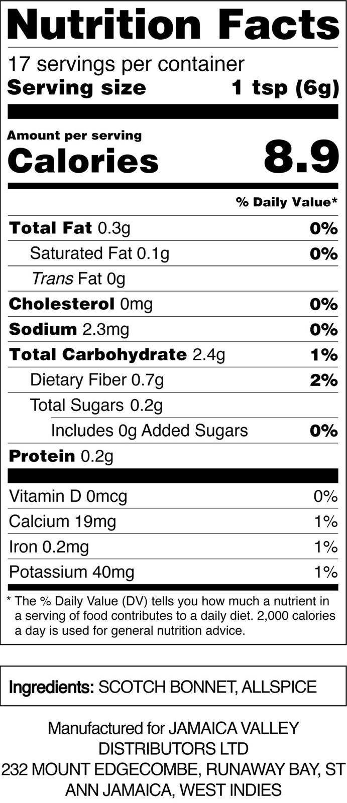 Pimento & Scotch Bonnet