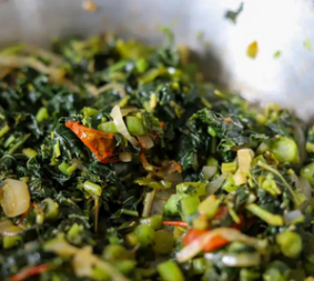 Steam Callaloo - Recipe