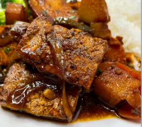 Brown Stew Tofu - Recipe